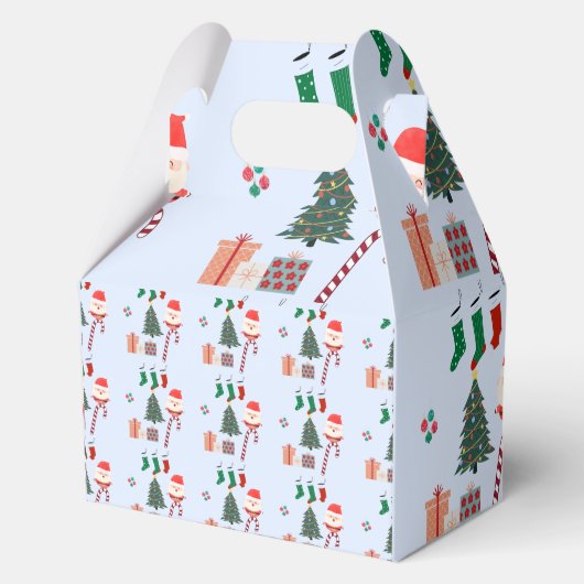 kerstfeestje bedankdoosjes (Achterkant)