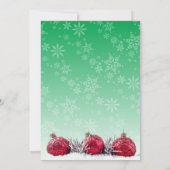 kerstfeestje kaart (Achterkant)