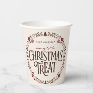 Kerstfeestje Papieren Bekers