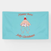 kerstfeestjellyfish aangepaste banner (Horizontaal)