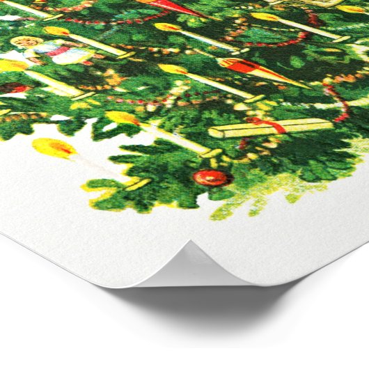 kerstfeestjes (1921) kunst poster (Hoek)