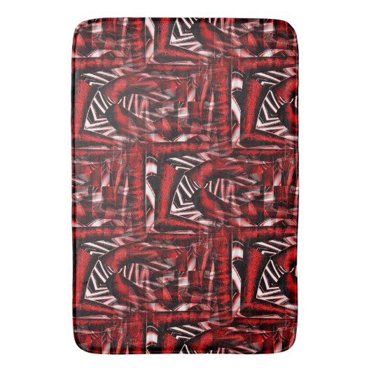 Kerstfeestjes..... Badmat (Voorkant Verticaal)