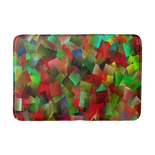 Kerstfeestjes..... Badmat (Voorkant)