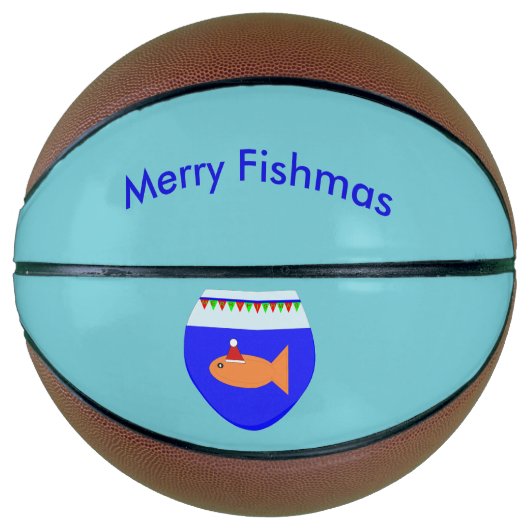 kerstfeestjes basketbal (Voorkant)