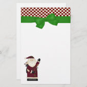 kerstfeestjes briefpapier (Voorkant / Achterkant)