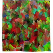 Kerstfeestjes.... Douchegordijn (Voorkant)