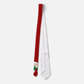 kerstfeestjes en kerstcadeautjes voor Stropdas met (Achterkant)