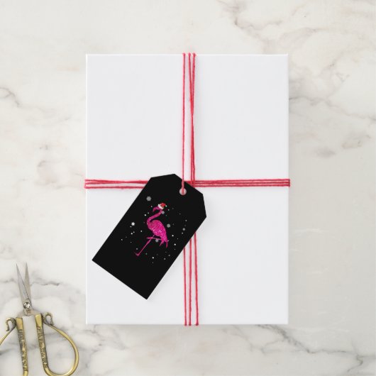 Kerstfeestjes Essential Cadeaulabel (Met Touw)