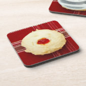 Kerstfeestjes Koekje op pad Onderzetter (Linkerzijde)