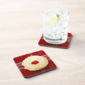 Kerstfeestjes Koekje op pad Onderzetter (Rechterzijde)