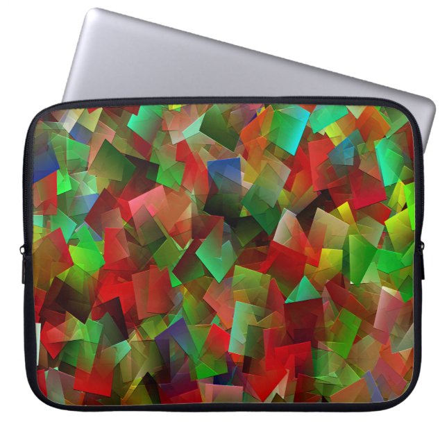 Kerstfeestjes..... Laptop Sleeve (Voorkant)