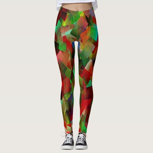 Kerstfeestjes..... Leggings (Voorkant)