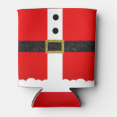 kerstfeestjes met kerstcadeautjes voor kerstmis blikjeskoeler (Voorkant)