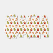 kerstfeestjes met koekjessnoekjes behandelen patro bedankdoosjes (Uitgevouwen)