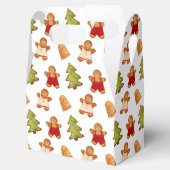 kerstfeestjes met koekjessnoekjes behandelen patro bedankdoosjes (Geopend)