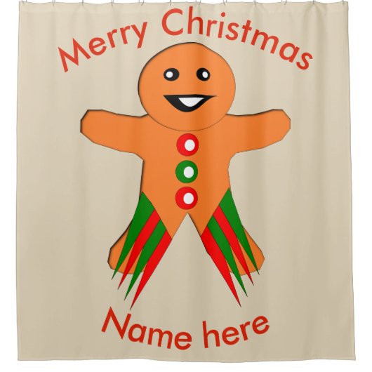 kerstfeestjes met schitterende gordijn (Voorkant)
