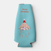 kerstfeestjes op maat flesjeskoeler (Voorkant)