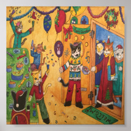 kerstfeestjes poster