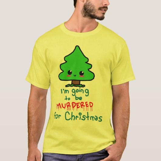 kerstfeestjes t-shirt (Voorkant)