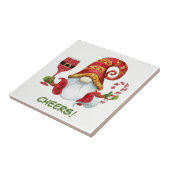 kerstfeestjes tegeltje (Zijkant)