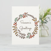 kerstfeestjes van het seizoen (Staand voorkant)