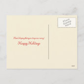 Kerstfeestjes -  Victorion-kerst Feestdagenkaart (Achterkant)