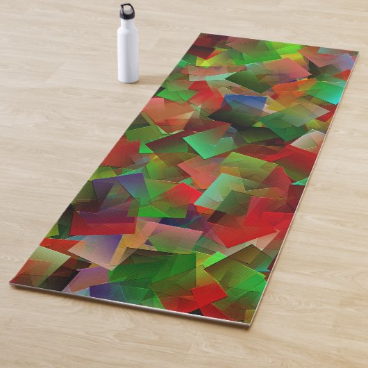 Kerstfeestjes..... Yogamat (In situ)