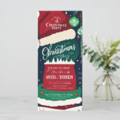 Kerstfeestkaart (Staand voorkant)