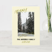 KERSTFEESTKAART FEESTDAGEN KAART (Voorkant)