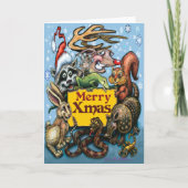 Kerstfeestkaart Kaart (Voorkant)