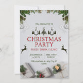 kerstfeestkaart kaart (Voorkant)