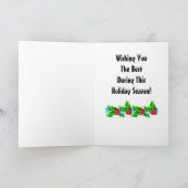 kerstfeestkaarten feestdagen kaart (Binnen)