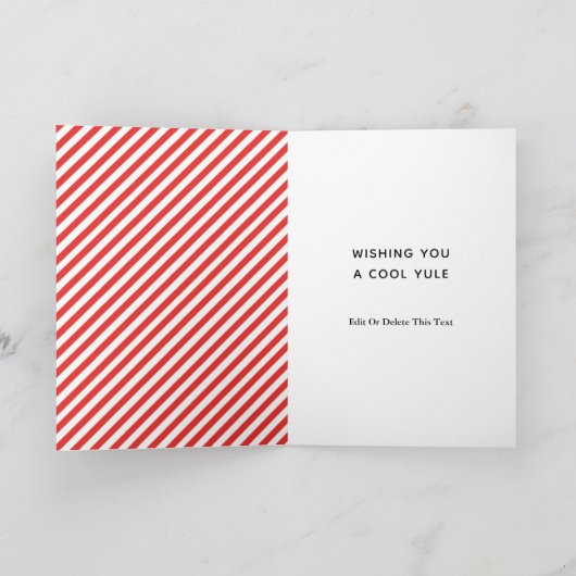 kerstfeestkaarten feestdagen kaart (Binnen)