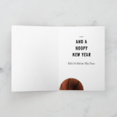 Kerstfeestkaarten voor Basketball Feestdagen Kaart (Binnen)