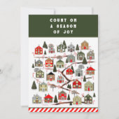 Kerstfeestkaarten voor kerstfeestdagen feestdagenkaart (Voorkant)