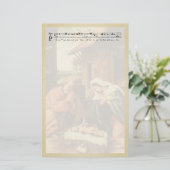 kerstfeestkerij briefpapier (Staand voorkant)