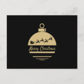 kerstfeestkerst briefkaart (Voorkant)