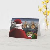 Kerstfeestkerstkerstkerstkerstkerstkerstman met GP Kaart (Gele Bloem)