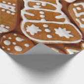 kerstfeestkoekjes cadeaupapier (Hoek)