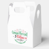 kerstfeestmaal bakkerij voor ontbijtkoek bedankdoosjes (Geopend)