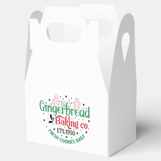 kerstfeestmaal bakkerij voor ontbijtkoek bedankdoosjes (Geopend)