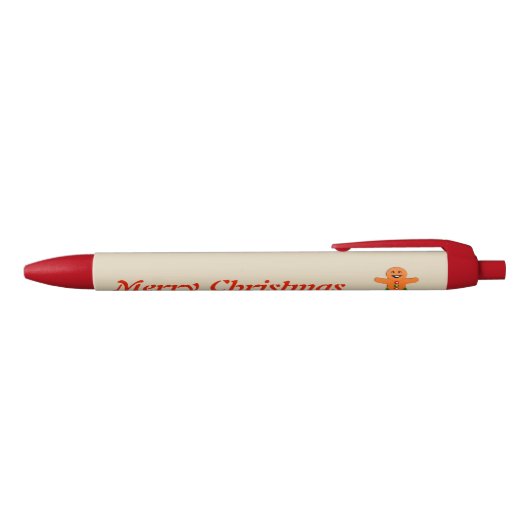 kerstfeestmaal Gingerbrood Aangepaste pen (Bovenkant)