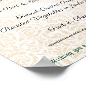 kerstfeestmaal in de keuken poster (Hoek)