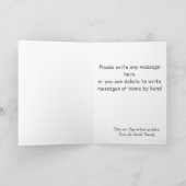  kerstfeestmaal in de stijl van het land feestdagen kaart (Binnen)