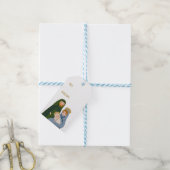 kerstfeestmaal Label Cadeaulabel (Met Touw)