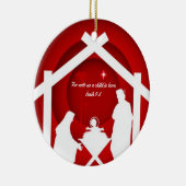 kerstfeestmaal Ornament Bijbelbijbel (Rechts)