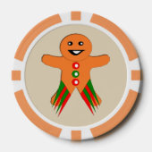 kerstfeestman poker chips (Voorkant)