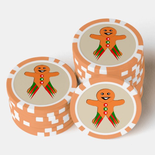 kerstfeestman poker chips (Opstapeling)