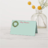 kerstfeestnummer plaatskaartje (Voorkant)