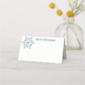 kerstfeestnummer plaatskaartje (Voorkant)